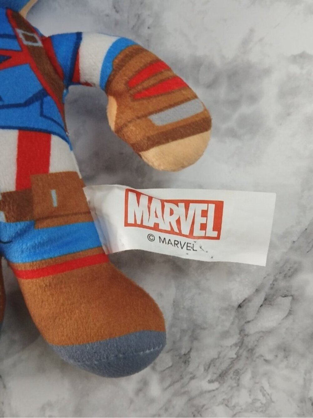 Marvel Captain America Plush Toy 8” Soft Stuffed Superhero Doll Kids Gift - Picture 3 of 4